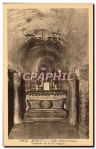 Old Postcard Auxerre Church of Saint Germain Tomb of Saint Germain