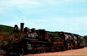 Trains Green Mountain Railroad Locomotive #89 Steamtown USA Bellows Falls Ver...