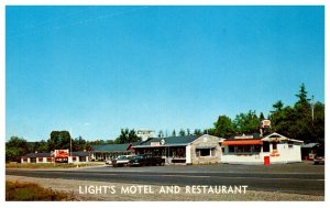Maine   Searsport  Light;s Motel and Restaurant