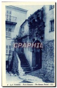 Old Postcard La Turbie Porte Romane