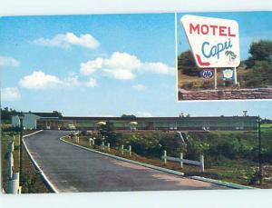 Unused Pre-1980 CAPRI MOTEL Westerly Rhode Island RI n8478-22