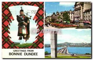 Old Postcard Greetings From Bonnie Dundee