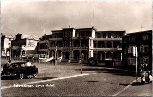 Netherlands Scheveningen Savoy Hotel Vintage RPPC C013