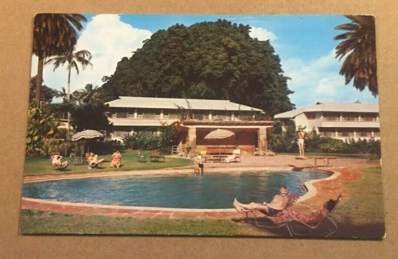 VINTAGE UNUSED POSTCARD - KAUAI INN, LIHUE, KAUAI, HAWAII