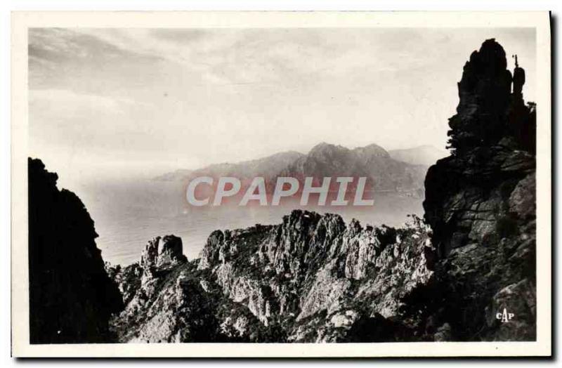 Postcard Modern Corsica Gircuit Piana The Gulf of Porto