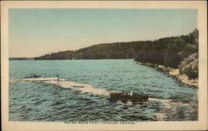 Fort Frances Ontario Boating c1915 Postcard rpx