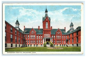 Hospital Bridgeport CT Connecticut Postcard (AG10)