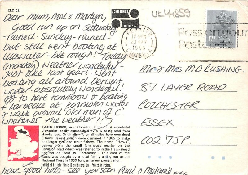 uk44859 tarn hows coniston lake district uk