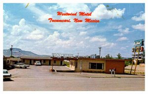 Postcard MOTEL SCENE Tucumcari New Mexico NM AQ4738