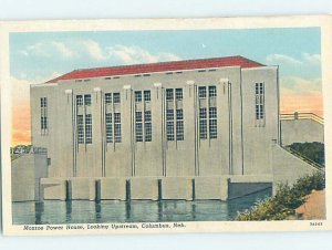 Pre-Chrome POWER PLANT Columbus Nebraska NE AH5835