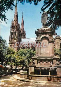 Postcard Modern Clermont Ferrand (63 p d) 632 126 cl cathedral and urban stat...