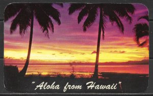 Hawaii - Aloha From - Tropical Sunset  - [HI-035]