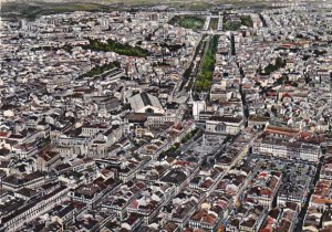 Aerial View Rossio and Avenue of Liberdade Lisboa Portugal