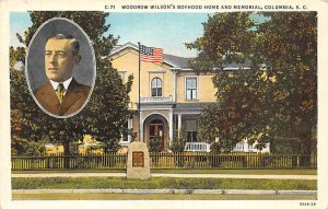 Woodrow Wilson Boyhood Home and Memorial Was Built in 1870 Columbia, South Ca...