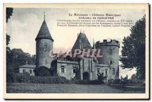 Postcard The Old Chateaux Historic Macon Chateau de Chaintre