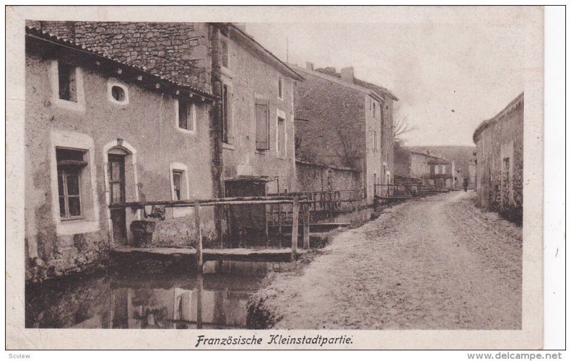 GERMANY, PU-1916; Franzosische Kleinstadtpartie