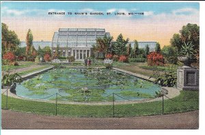 St. Louis, MO - Entrance To Shaw's Garden