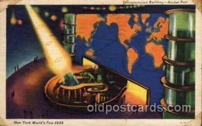 Transportation Bldg. New York Worlds Fair 1939 Exhibition 1939 postal used 19...