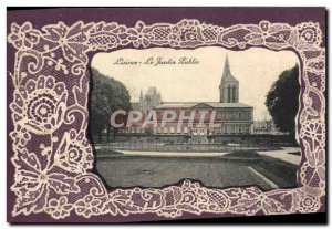 Old Postcard Lisieux The Public Garden