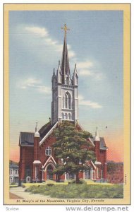 St. Mary's Of The Mountains, Virginia City, Nevada, 1930-1940s