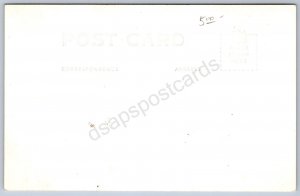 K32/ Rochester New York RPPC Postcard c1940s Waterfall Buildings 1513