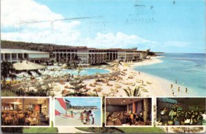 Postcard Jamaica Montego Bay Holiday Inn multiview