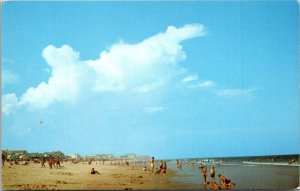 Maryland Ocean City Beach Scene