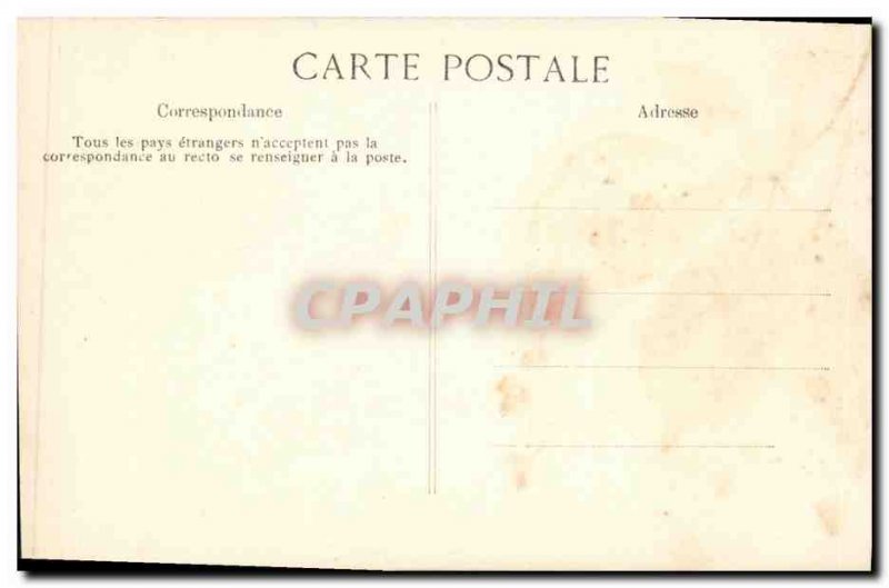 Postcard Old fishing boat