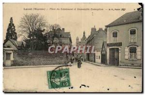 Postcard Old Lieutenant Laval Square and Immaculate Conception