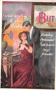 Romance Couples Postcard