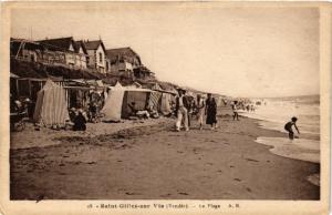 CPA St-GILLES - sur Vie - La Plage (297806)