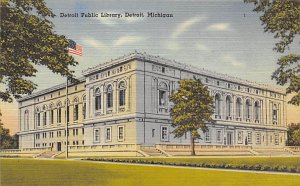 Detroit Public Library Kirby Avenue - Detroit, Michigan MI