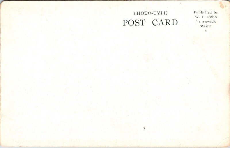 Harpswell Maine Half Way Rock Lighthouse Scenic Coastal View UDB Postcard 