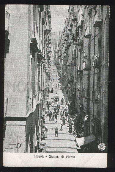 100745 ITALY Napoli Gradoni di Chiaia Vintage PC