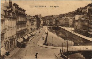 CPA Tulle Les Quais FRANCE (1051460)