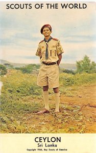 Scouts of the World Ceylon Unused 