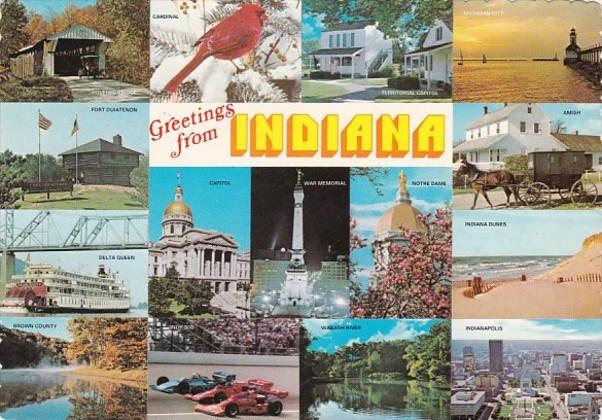 Greetings From Indiana Multi View