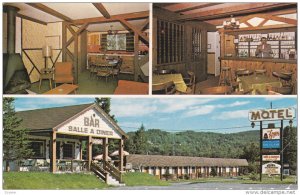 VAL DAVID, Quebec, Canada, PU-1986; Motel Au Foyer