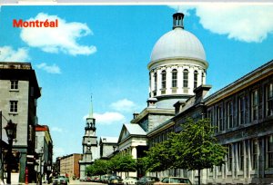 Canada Montreal St Paul Street Bonsecours Market Building 1987