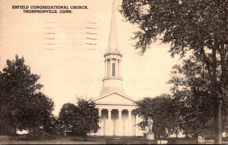 Connecticut Thompsonville Enfield Congregational Church