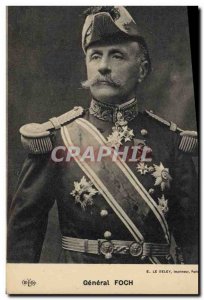 Postcard Former Army General Foch