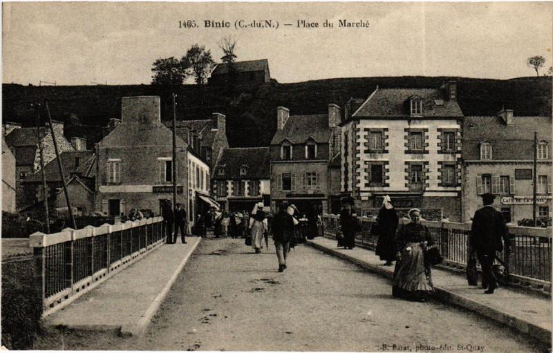 CPA BINIC - Place du Marché (630538)