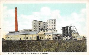 A44/ Hutchinson Kansas Ks Postcard c1910 The Soda Ash Plant Factory