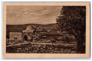1926 Tomb of Rachel Route Betlehem Palestine Vintage Posted Postcard