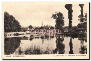 Old Postcard Perigueux La Cathedrale Vue Prize De Ste Claire