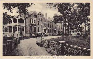 Ohio Delaware Delaware Springs Sanitarium Albertype