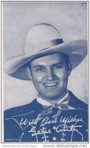 Cowboy Arcade Card Gene Autry