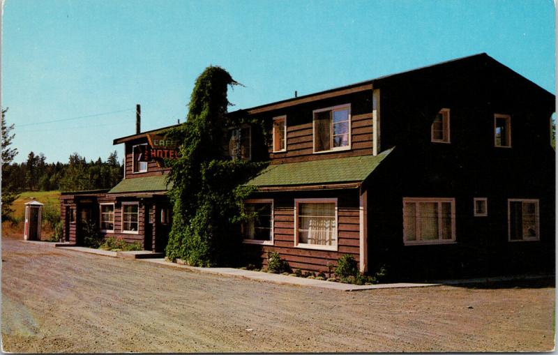 122 Mile House Lodge Lac La Hache BC Unused Vintage Postcard D72