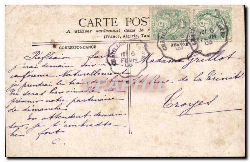 Paris - 8 - St. Augustine Church - Old Postcard