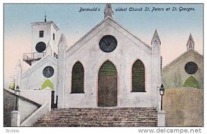 Bermuda´s Oldest Church St. Peters At St. Georges, Bermuda, 1900-1910s